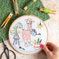 Gardening Embroidery Kit (Grow), Complete Craft Kit