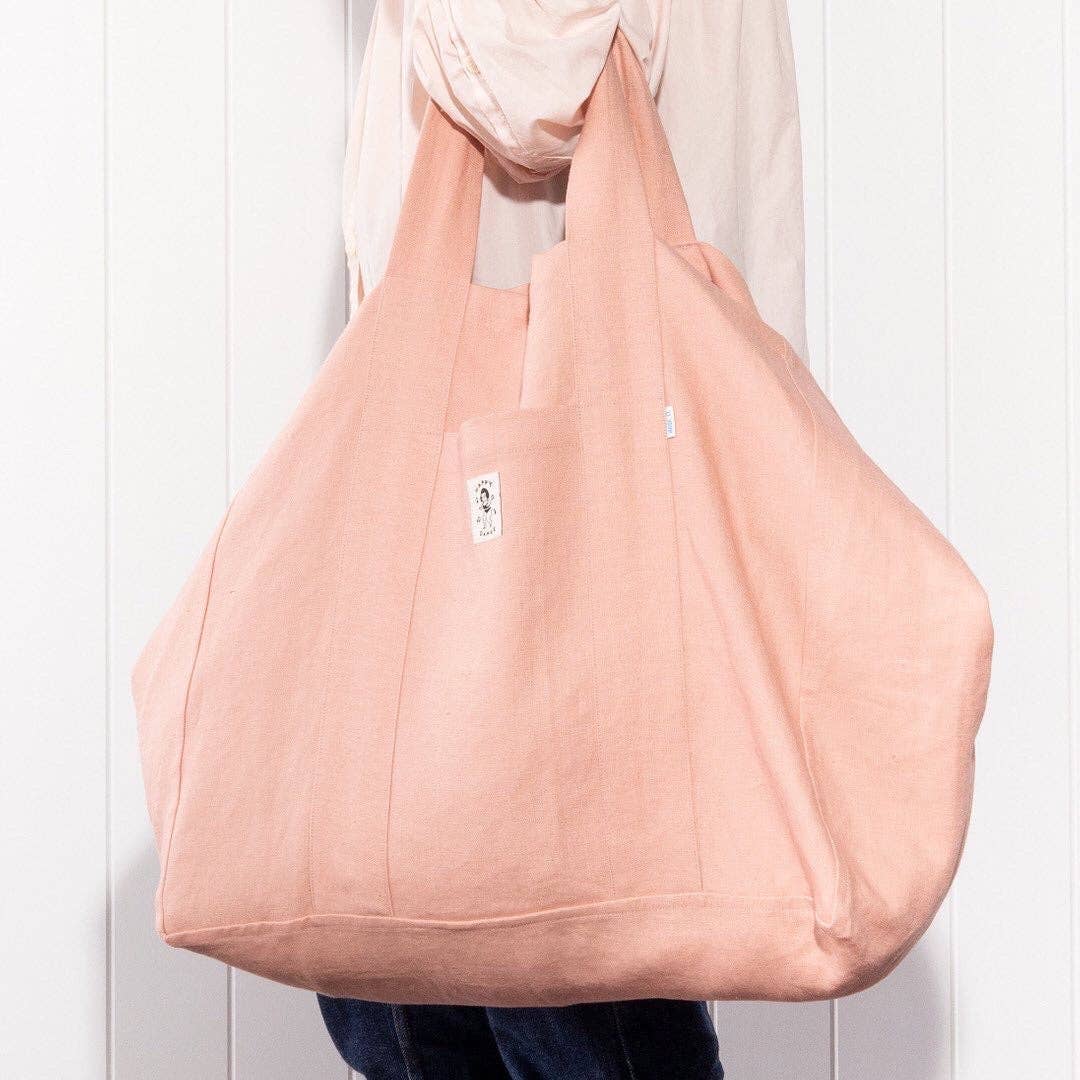 Mule Tote Bag Sewing Pattern by Kylie And The Machine, Beginner Friendly Printed Paper Pattern