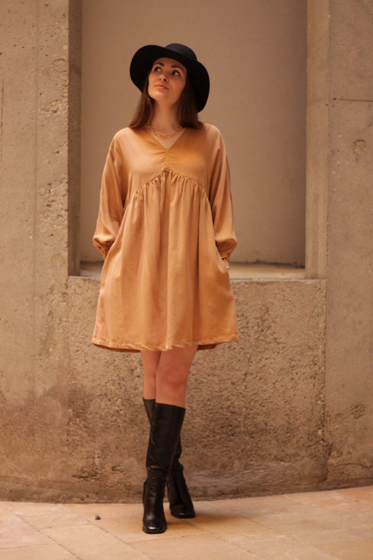 The Elaïa Dress Paper Sewing Pattern by Cha' coud