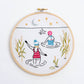 Wild Swimming Embroidery Kit (Swim), Complete Craft Kit