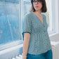 'Sweet Pea' Viscose dressmaking Fabric by Lise Tailor - Spring Collection 2025