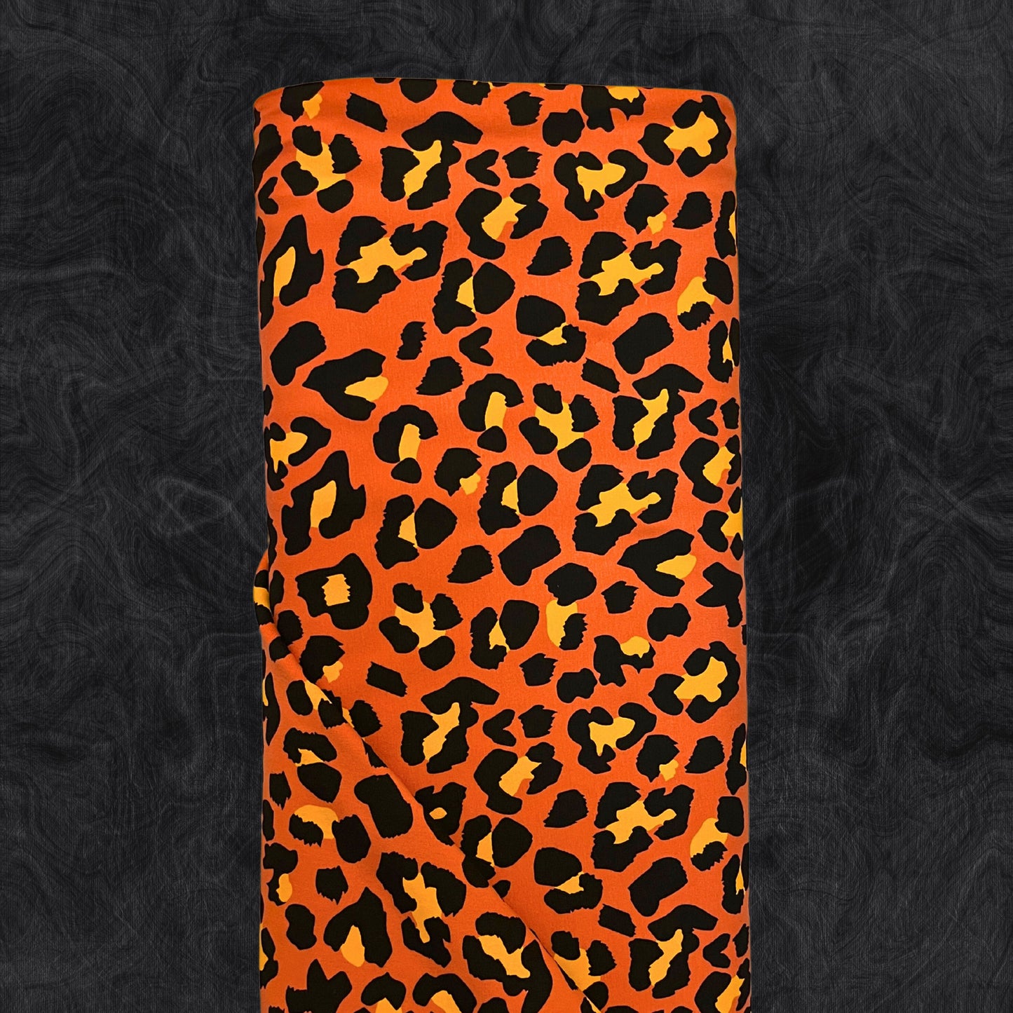 Tissu jersey de coton imprimé animal Oeko-Tex, largeur 150 cm