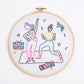 Dancing Embroidery Kit (Move), Complete Craft Kit