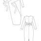 Kielo Wrap Dress & Jumpsuit Sewing Pattern by Named