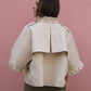 Alixia Trench Coat Paper Sewing Pattern by Cha' coud