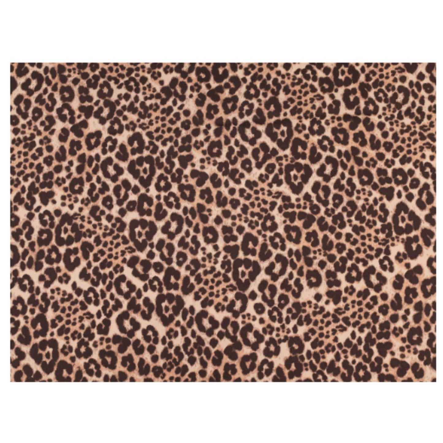 Fabric Godmother Ace Animal Print Cotton Poplin - Brown