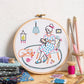 Stitching Embroidery Kit (Relax), Complete Craft Kit