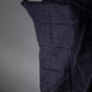 Merchant and Mills Quilted Jacquard Indian Cotton Dressmaking Fabric Navy Blue 'Maisy'