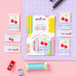 Little Rosy Cheeks Woven Sewing Labels - Cherry on Top