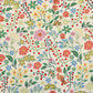 Fabric Godmother Garden Vine Denim Ivory