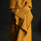 Quilted Jacquard Indian Cotton Dressmaking Fabric in 'Ginger & Honey’ by Merchant and Mills