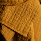 Quilted Jacquard Indian Cotton Dressmaking Fabric in 'Ginger & Honey’ by Merchant and Mills