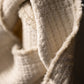 Quilted Jacquard Indian Cotton Dressmaking Fabric in 'Ecru’ by Merchant and Mills