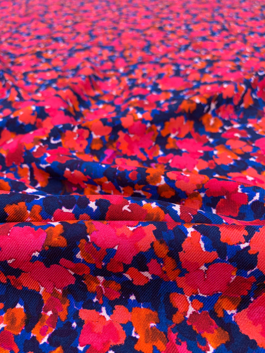 My Dress Made French Viscose Twill Dressmaking Fabric, 'Bliss'