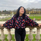 My Dress Made French Viscose Crepe Dressmaking Fabric, 'Imagine'