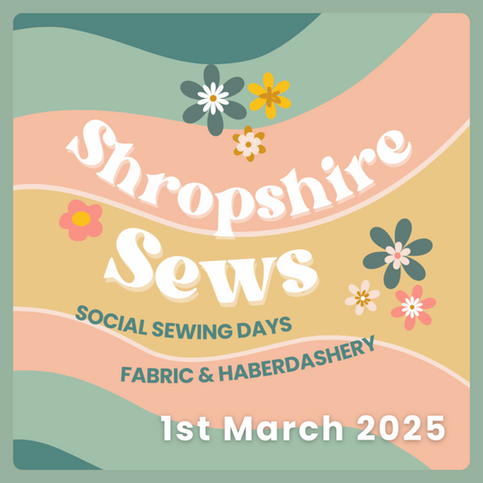 March 1st 2025 Social Sewing Day - Book Here