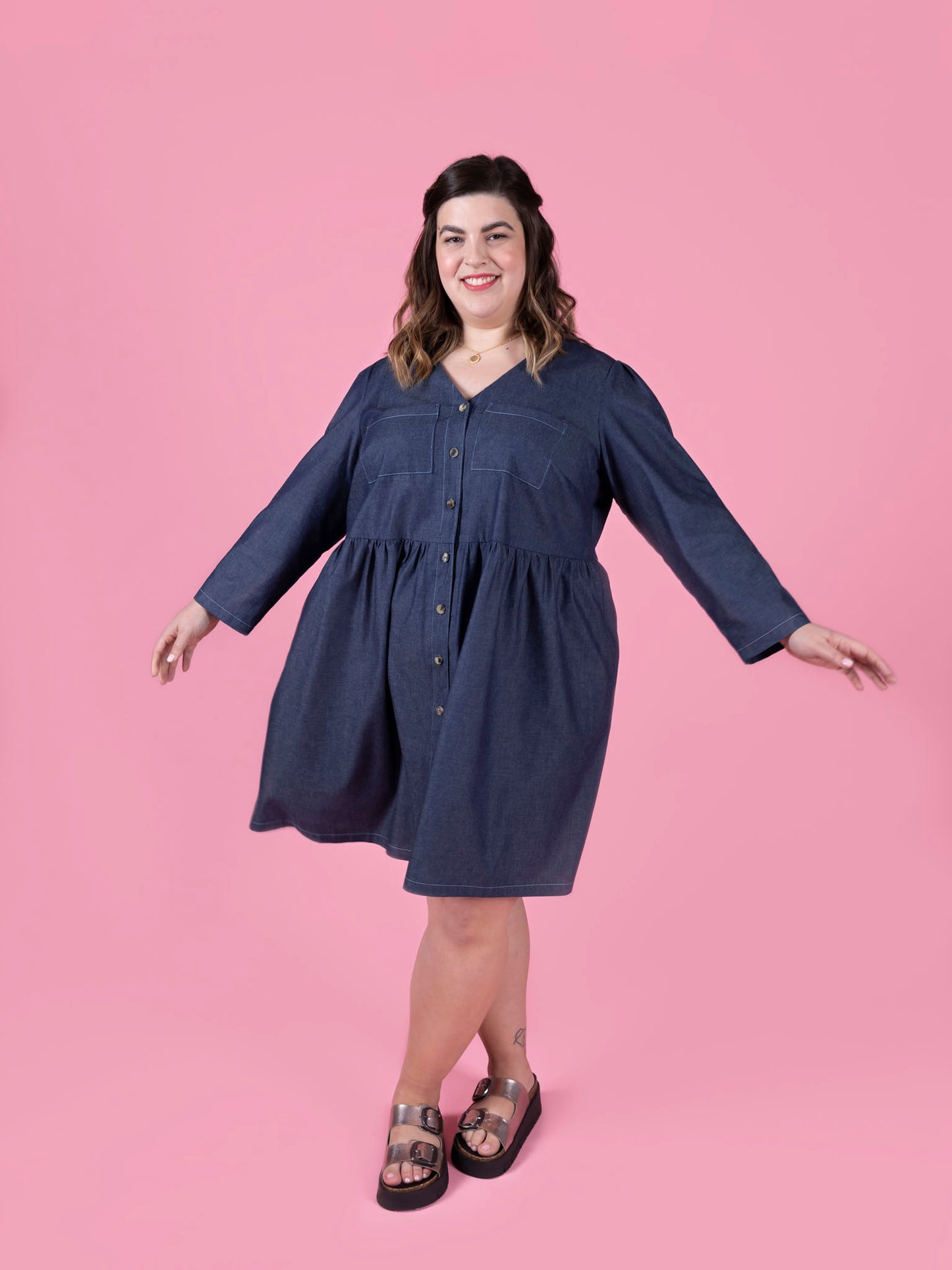 Tilly and the Buttons, Nell Dress and Blouse, Dressmaking Pattern for Confident Beginners