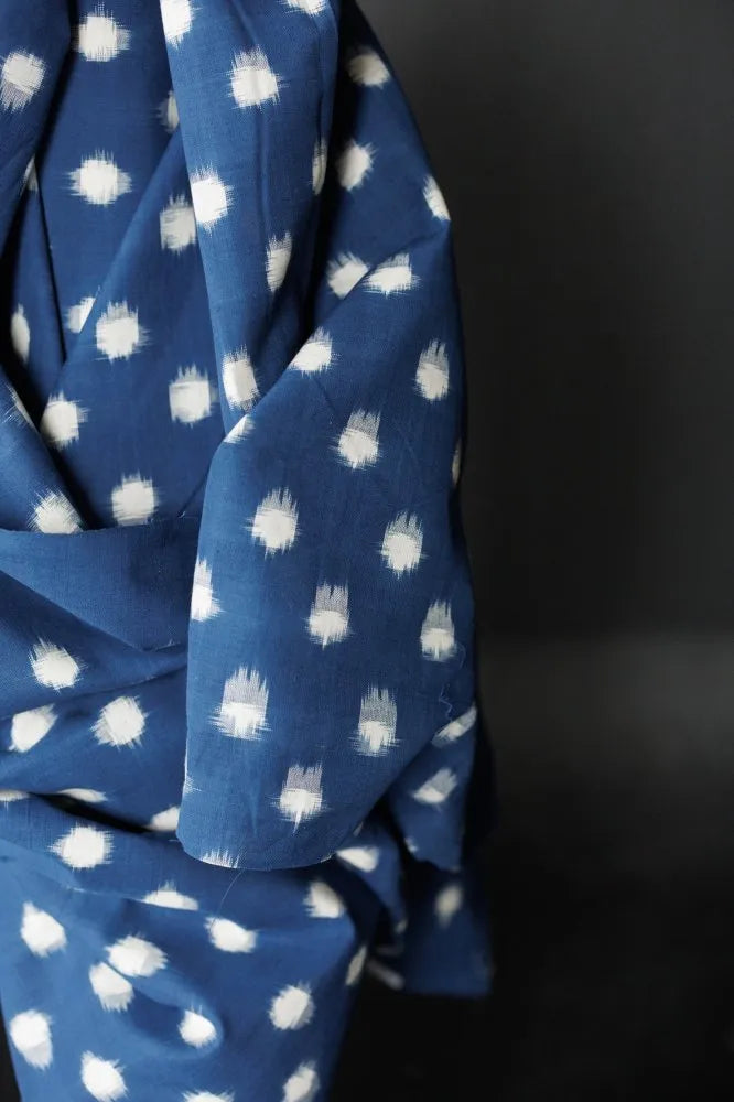 Summer Specials - Indian Cotton Ikat 'Polka'