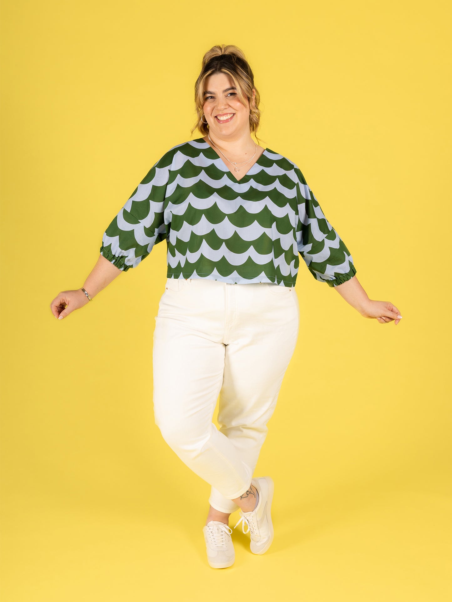 Tilly and the Buttons, Samara Top, Dressmaking Pattern for Beginners
