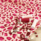 Viscose Dressmaking Fabric 'Bagheera' by Eglantine et Zoé in Pomegranate Red