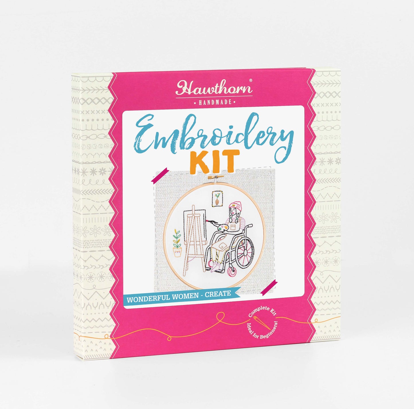 Painting Embroidery Kit (Create), Complete Craft Kit