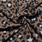 Tissu de confection en viscose My Dress Made, imprimé léopard Mara