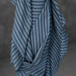 Merchant and Mills Oeko-Tex Certified Organic Cotton Linen Dressmaking Fabric in 'Tully Stripe'