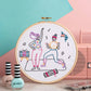 Dancing Embroidery Kit (Move), Complete Craft Kit