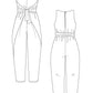Kielo Wrap Dress & Jumpsuit Sewing Pattern by Named