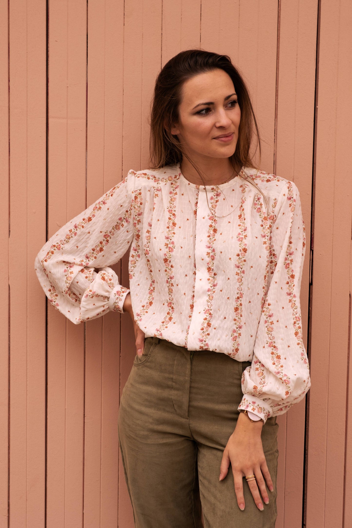 Maritza Shirt Paper Sewing Pattern by Cha' coud