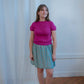 'Sweet Pea' Viscose dressmaking Fabric by Lise Tailor - Spring Collection 2025