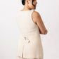 Patron de couture pour robe boutonnée et gilet Asteri par Named, patron papier, tailles 4 à 28