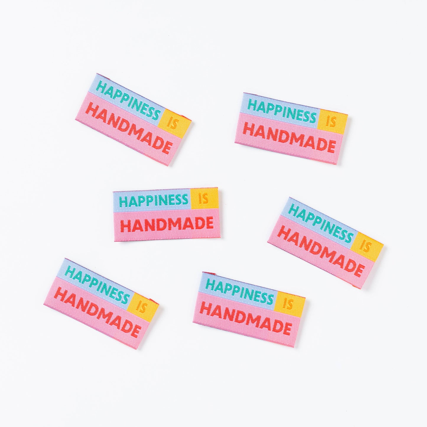 Little Rosy Cheeks Woven Sewing Labels - Happiness Is Handmade