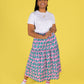 Tilly and the Buttons, Luella Tiered Skirt, Dressmaking Pattern for Confident Beginners