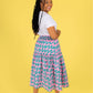 Tilly and the Buttons, Luella Tiered Skirt, Dressmaking Pattern for Confident Beginners