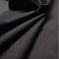 Deep Black Denim Fabric by Cousette